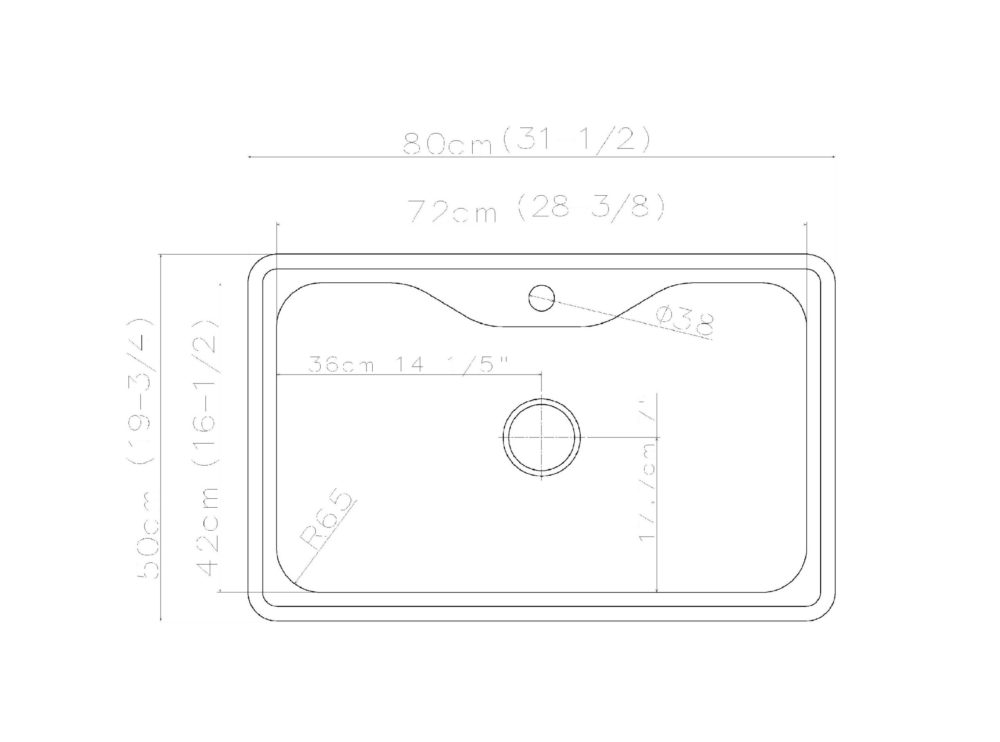 Zilver Jumbo Sink